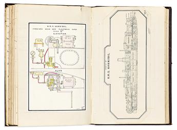 (ILLUSTRATED SHIP'S LOG.) F.A. Somerville. Log of H.M.S. "Terrible" and H.M.S. "Hannibal" 1st January, 1899 to 1st Nov., 1900.